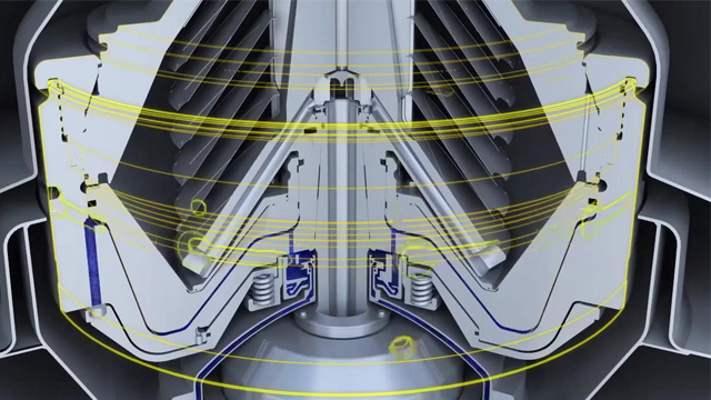 Centrifuge voor zachte oogst van cellen uit zoogdiercelculturen