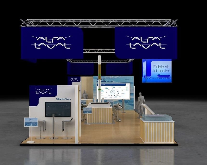 alfa laval booth at Kormarine 2023 1
